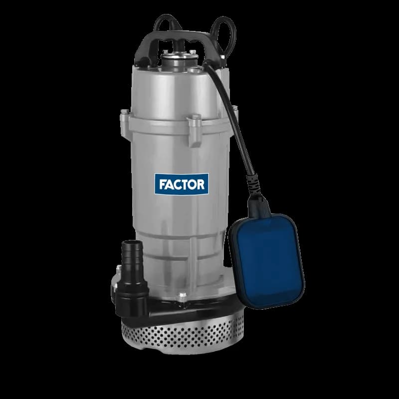 Factor QDX15-32-075W 1 Hp -230 V Alüminyum Gövdeli Dalgıç Tip Temiz Su Pompası