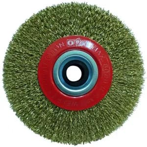Hawk HA10105 Sarı Telli Daire Fırça 150x25 Mm