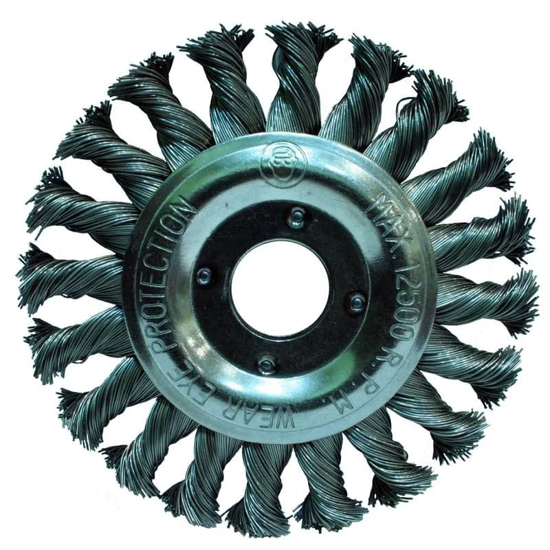 Hawk HA10157 Gri Burma Telli Daire Fırça 150 Mm