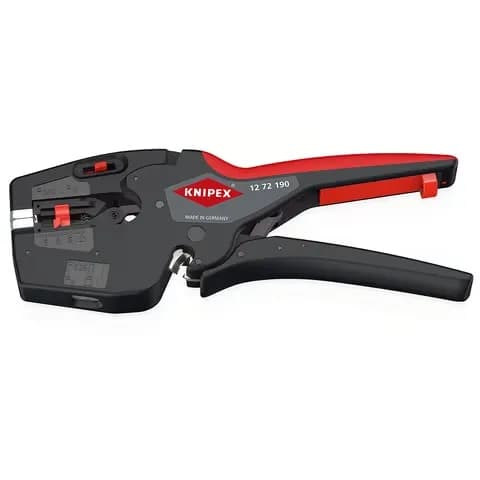 Knipex 1272190 12 72 190 Yüksük Sıkma Özellikli Kablo Sıyırma Aleti