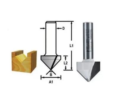 Makita D-47905 Freze Bıçağı 8x15.9 Mm