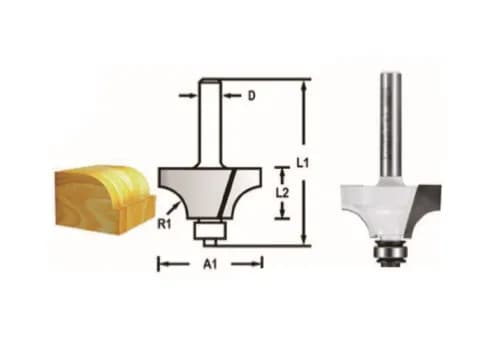 Makita D-48468 Freze Bıçağı 6x22.2 Mm