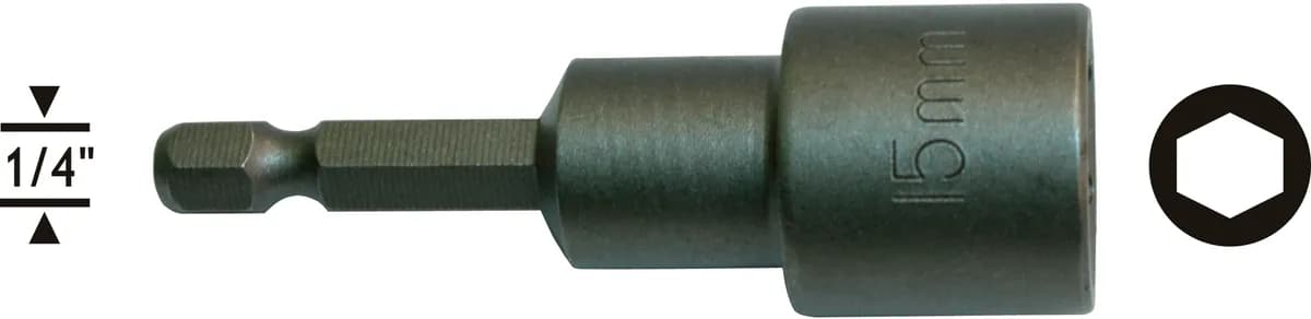 Proscr SCR03023 Somun Adaptörü 1/4"x65x13 Mm