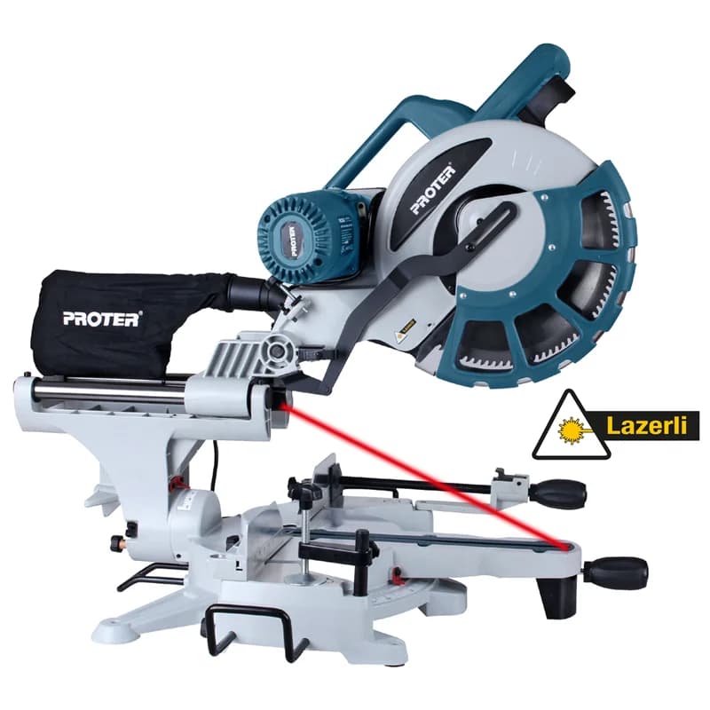 PROTER PR 305 Radial 305 mm 2000 W Kızaklı Gönye Kesme Makinası