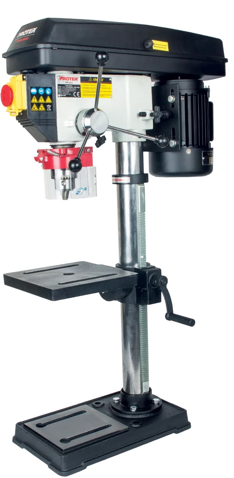 PROTER PR 16 S 16 mm 550W 5 Vites Sütunlu Matkap Tezgahı