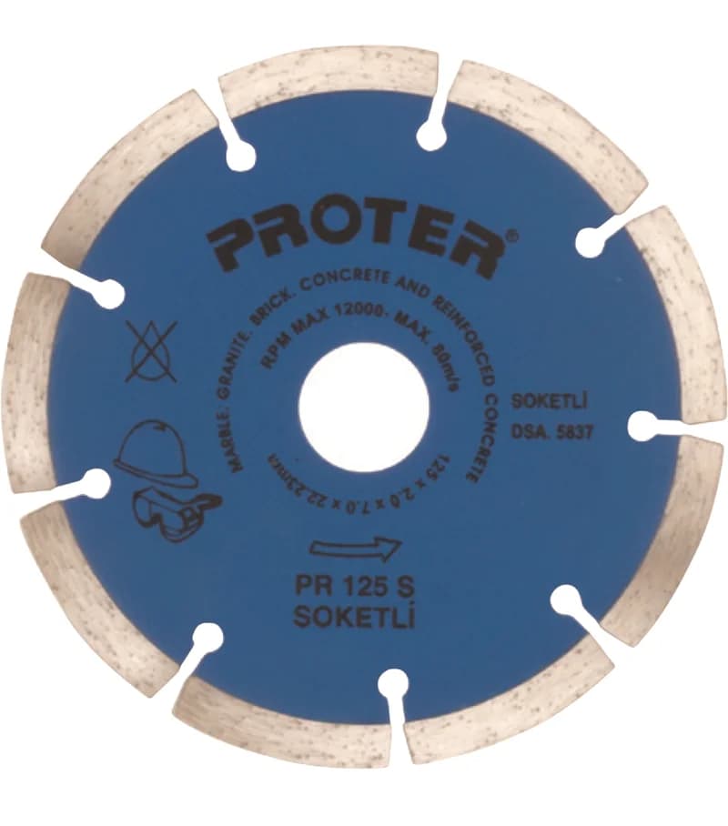 PROTER PR 125 S 125 mm Soketli Elmas Testere
