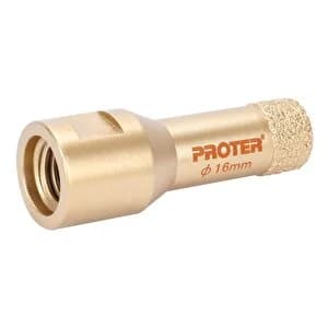 PROTER Gold Hex 14 mm Elmas Granit - Mermer Delme Panç
