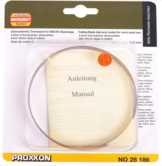 Proxxon 28186 Seramik, Cam Ve Fiberglas Kesme Testeresi