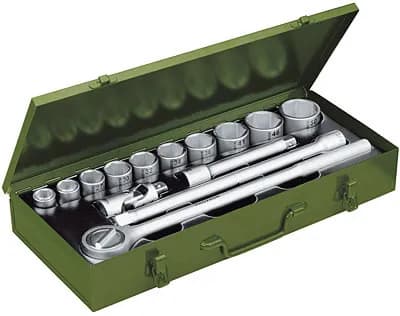 Proxxon Endüstriyel 23300 23 300 Proxxon 3/4' Cırcır Kollu 14 Parçalı Lokma Takımı