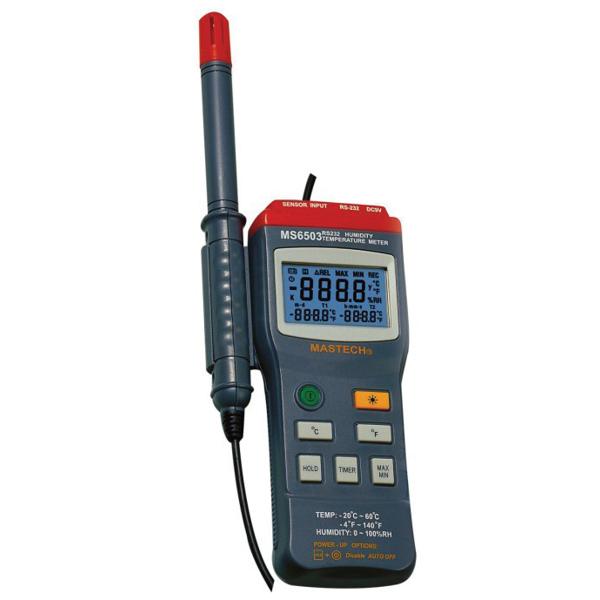 Mastech MS-6503 DIJITAL NEM VE ISI OLCER MS6503