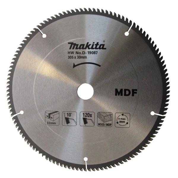 Makita D-19087 AHŞAP KESİM DAİRE TESTERE 305x120 DİŞ