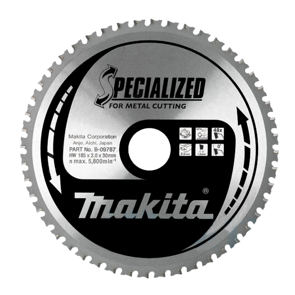 Makita B-09787 METAL KESME DAİRE TESTERE 185x48 DİŞ