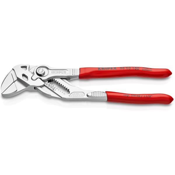 Knipex 8603180 DÜZ ÇENE AYARLI PENSE 180 mm
