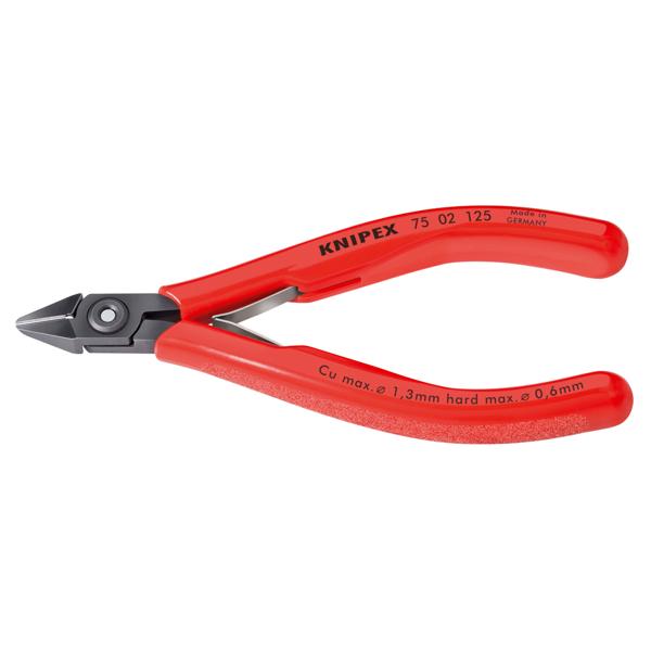 Knipex 7502125 ELEKTRONİKÇİ YAN KESKİ 125 mm