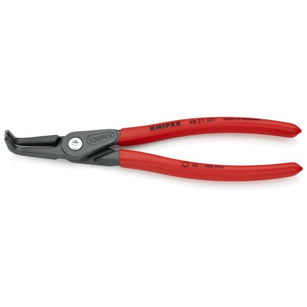 Knipex 4821J31 AĞIR HİZMET İÇ SEGMAN PENSİ 210 mm