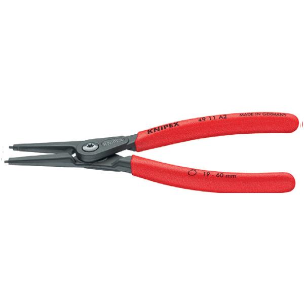 Knipex 4911A2 AĞIR HİZMET DIŞ SEGMAN PENSİ 180 mm