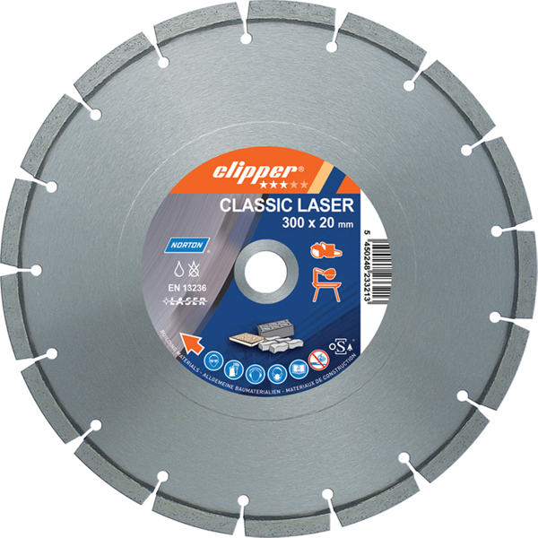 Clipper 26834 CLASSIC UNIVERSAL - LASER TESTERE 115 mm