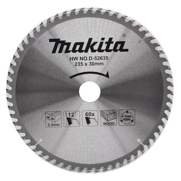 Makita D-52635 AHŞAP KESİM DAİRE TESTERE 235x60 DİŞ