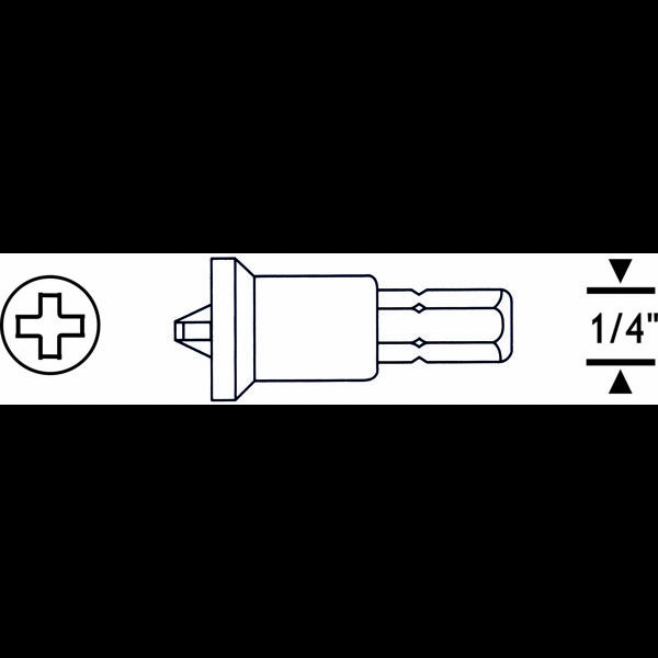 Proscr SCR03251 LİMİTLİ YILDIZ BİTS UÇ PH2 25mm