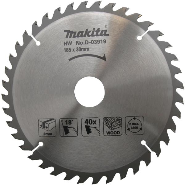 Makita D-03919 AHŞAP DAİRE TESTERE 185x40 DİŞ