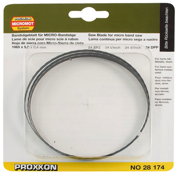 Proxxon 28174 İNCE DİŞ ÇELİK VE PRİNÇ KESME TESTERESİ