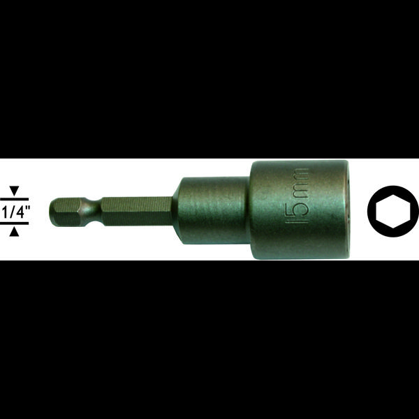 Proscr SCR03029 SOMUN ADAPTÖRÜ 1/4"x65x17 mm
