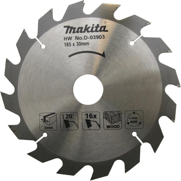 Makita D-52582 AHŞAP DAİRE TESTERE 185x16 DİŞ