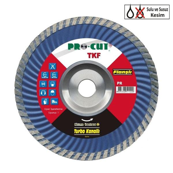 Procut PR51122 TURBO KANALLI TESTERE FLANŞLI 180 TKE