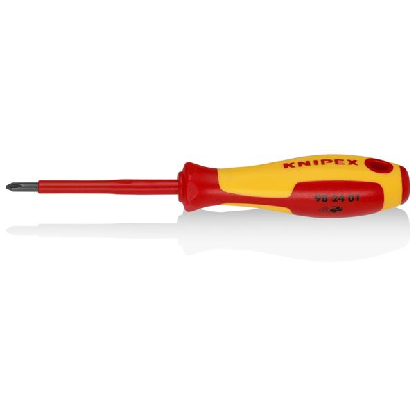 Knipex 982401 VDE YILDIZ UÇLU TORNAVİDA 187 mm