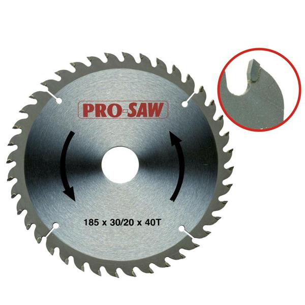 Prosaw PS51218 AHŞAP DAİRE TESTERESİ 40 DİŞ 185 mm