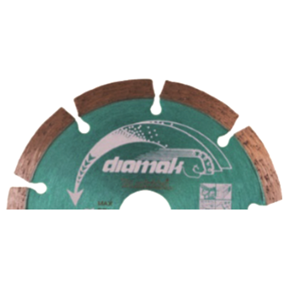 Makita D-61139 SEGMANLI TİP ELMAS TESTERE 125 mm
