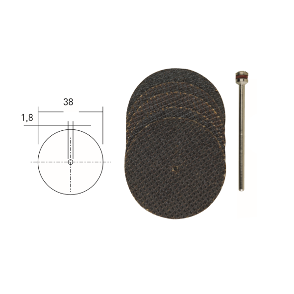 Proxxon 28818 KESME DİSKİ 5 Lİ 38 mm