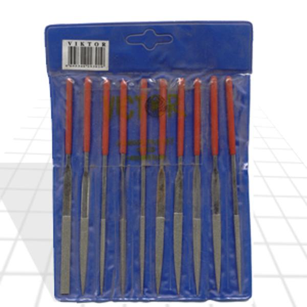 Blu-Mol VI29301 10 LU ELMAS SAATÇİ EĞE SETİ 140x50x3 mm