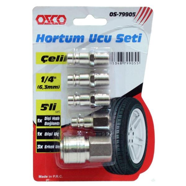 Ozco OS79905 HORTUM UCU SETİ 5Lİ79905 OZCO