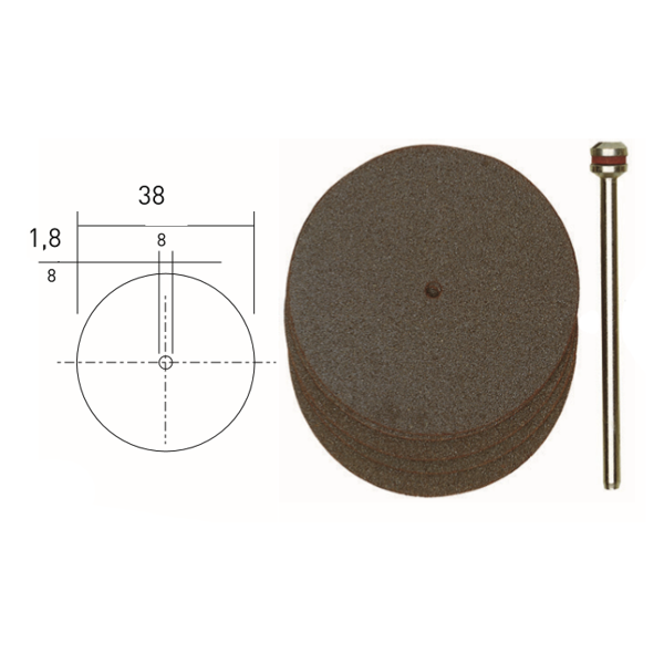 Proxxon 28820 KESME DİSKİ 10 LU 38 mm