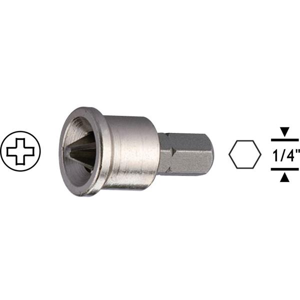 Proscr SCR16302 ŞAPKALI YILDIZ BİTS UÇ PH2 25mm
