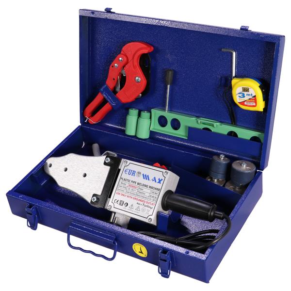 Euromax EX40521 EX40521 PPRC PLASTİK BORU KAYNAK MAKİNESİ SETİ